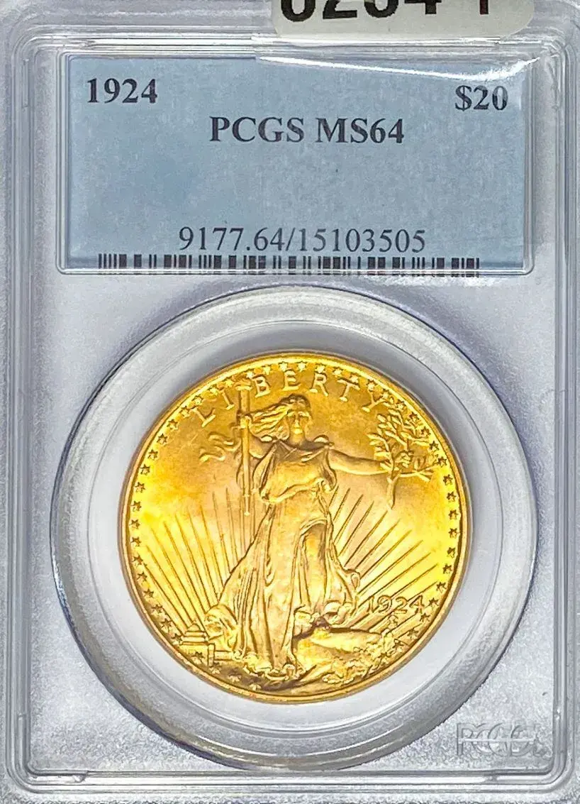 A rare coin sealed in a PCGS certification holder